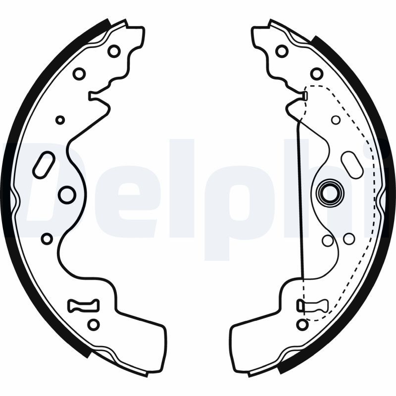 DELPHI LS1941 Brake Shoe Set