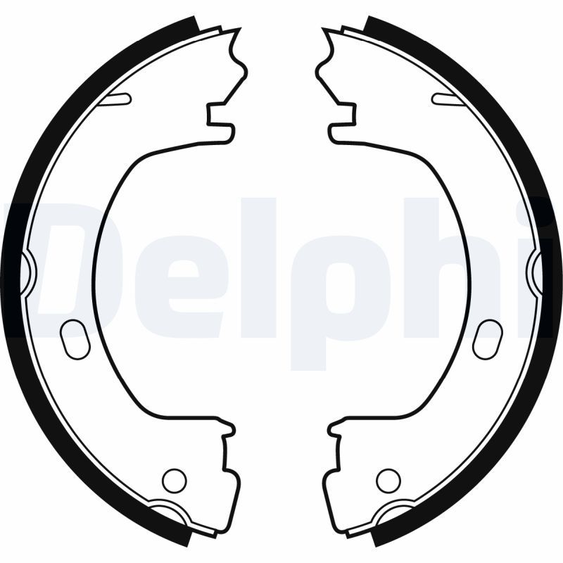 DELPHI LS1960 Brake Shoe Set
