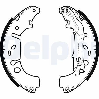 Brake Shoe Set DELPHI LS1981