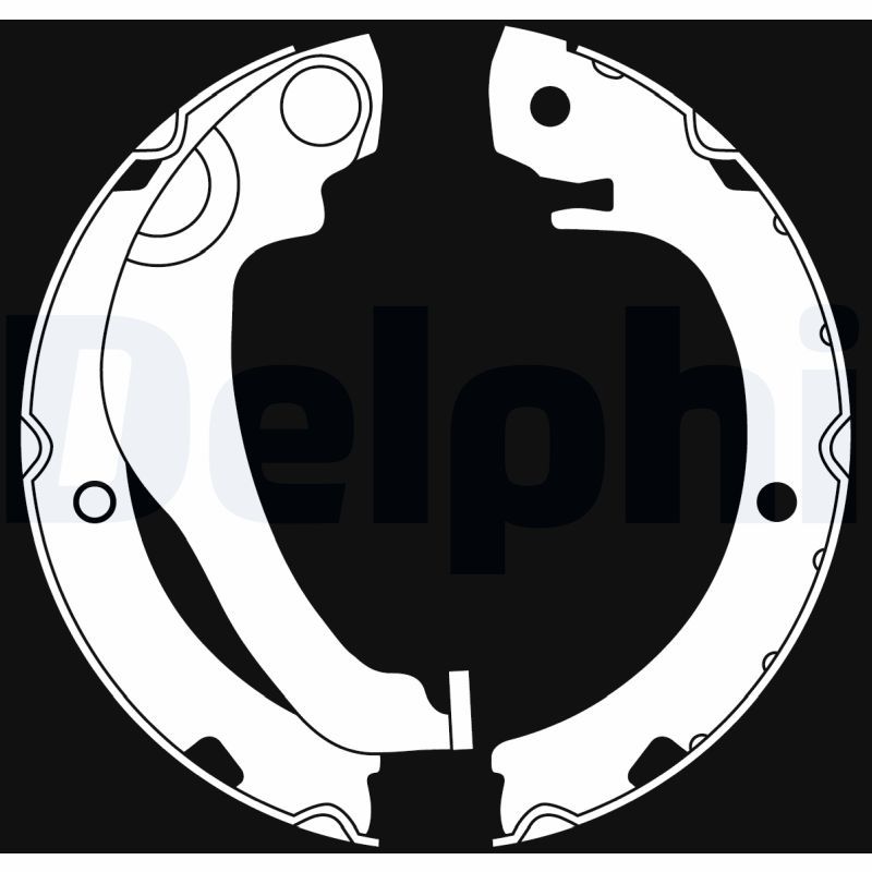 DELPHI LS2020 Brake Shoe Set