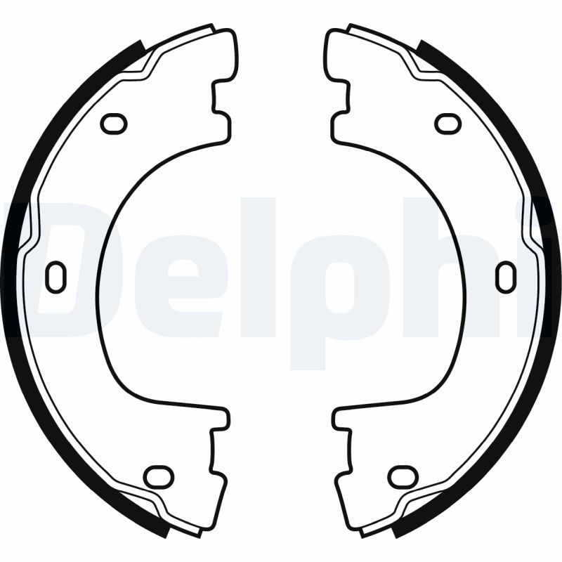DELPHI LS2054 Brake Shoe Set