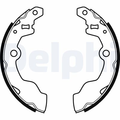 Brake Shoe Set DELPHI LS2069