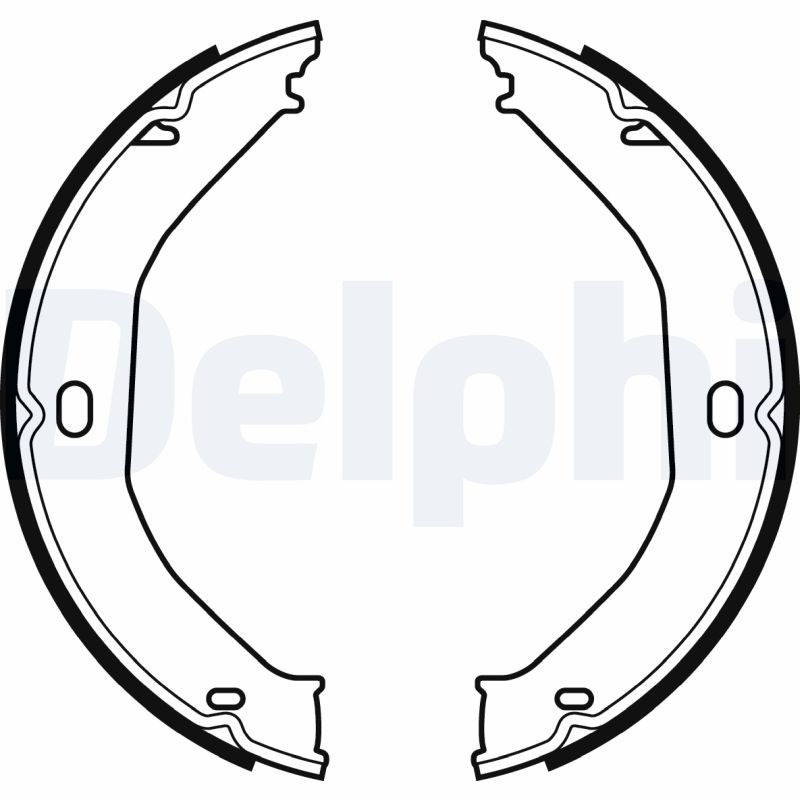 DELPHI LS2078 Brake Shoe Set