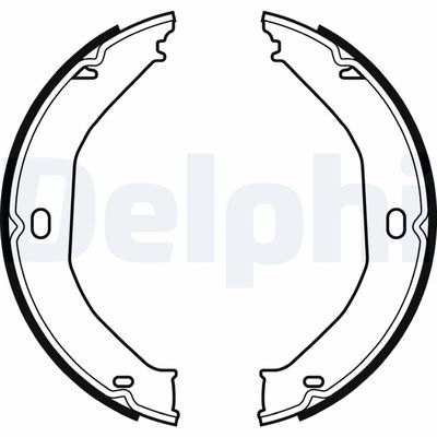 Brake Shoe Set DELPHI LS2078
