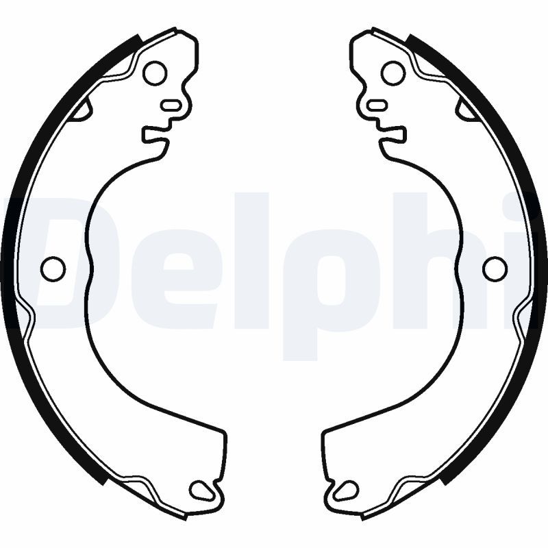 DELPHI LS2104 Brake Shoe Set