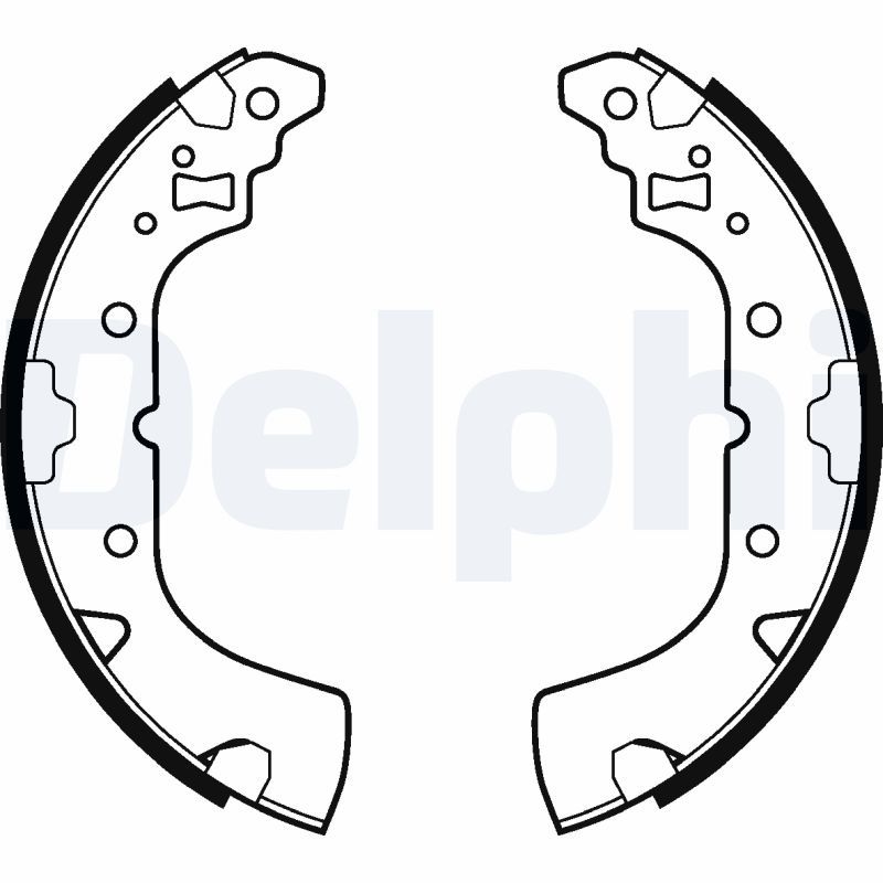DELPHI LS2113 Brake Shoe Set