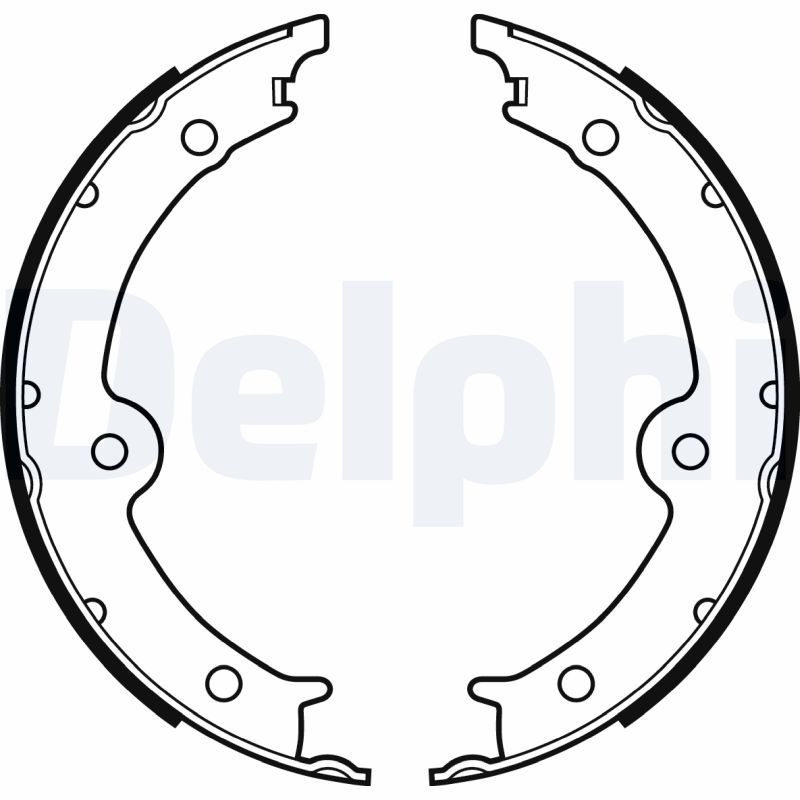 DELPHI LS2131 Brake Shoe Set