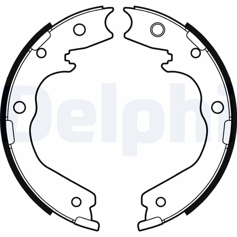 DELPHI LS2137 Brake Shoe Set