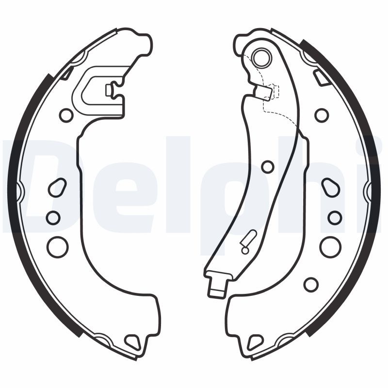 DELPHI LS2149 Brake Shoe Set