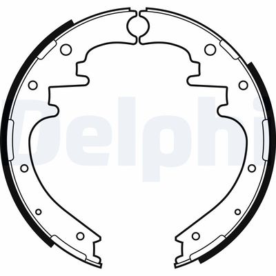 Brake Shoe Set DELPHI LS2160