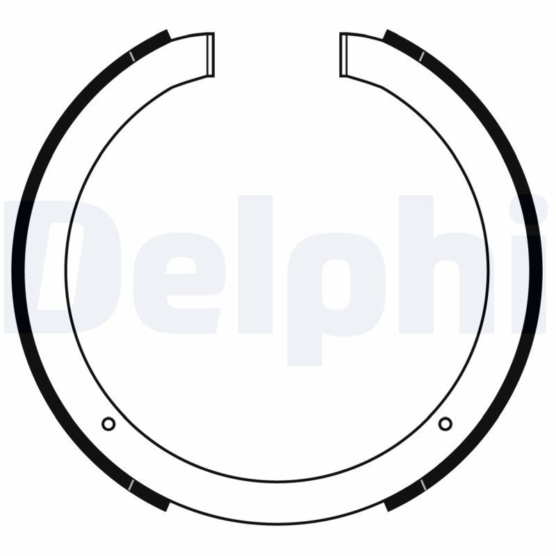 DELPHI LS2168 Brake Shoe Set
