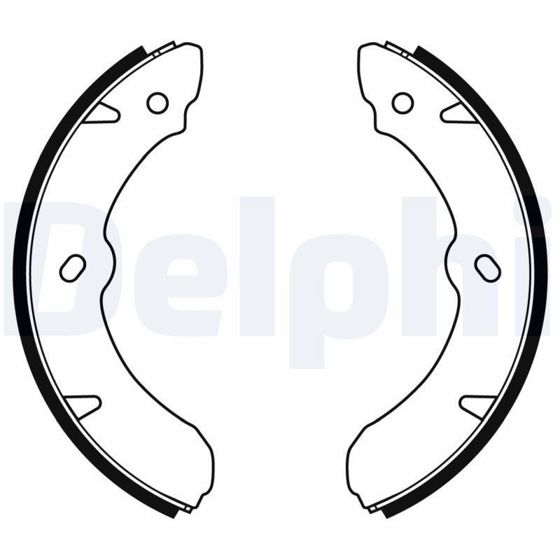 DELPHI LS2177 Brake Shoe Set