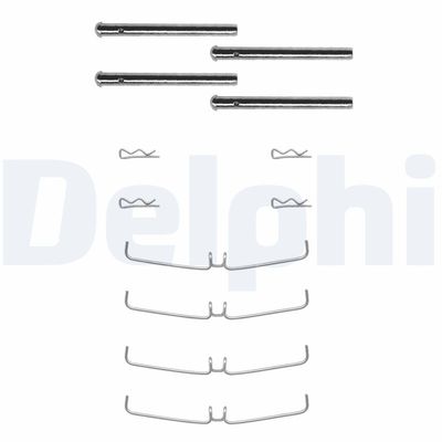 Accessory Kit, disc brake pad DELPHI LX0004