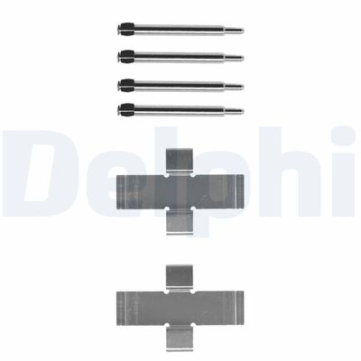 Accessory Kit, disc brake pad DELPHI LX0006