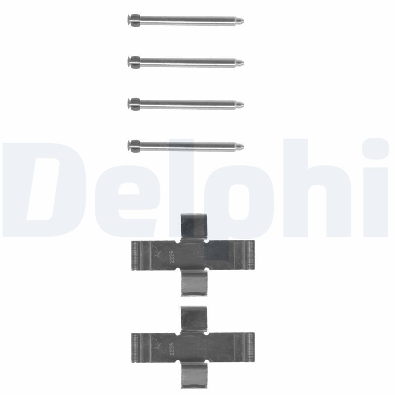 DELPHI LX0009 Accessory Kit, disc brake pad