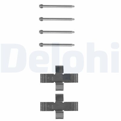 Accessory Kit, disc brake pad DELPHI LX0009