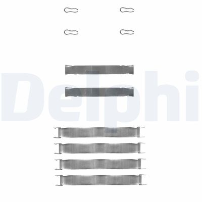 Accessory Kit, disc brake pad DELPHI LX0019