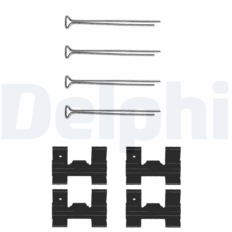 DELPHI LX0023 Accessory Kit, disc brake pad