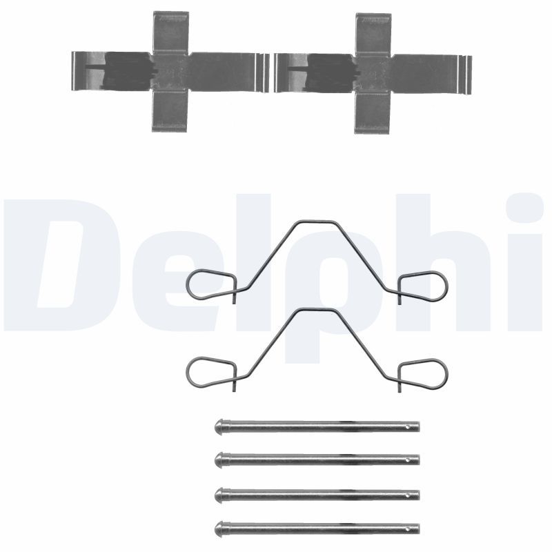 DELPHI LX0043 Accessory Kit, disc brake pad