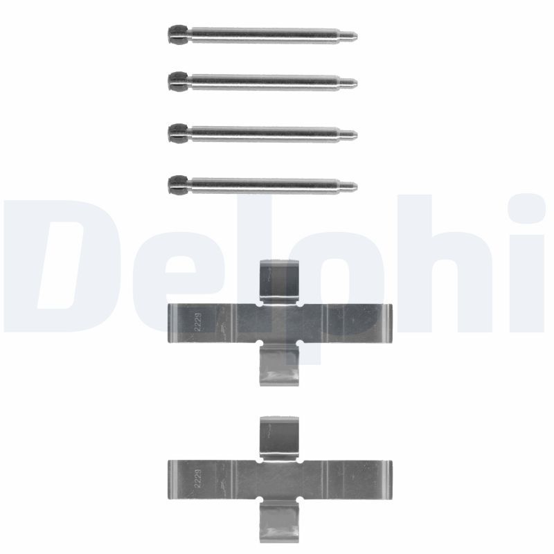 DELPHI LX0047 Accessory Kit, disc brake pad
