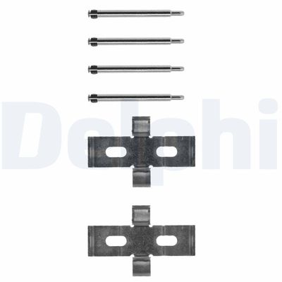 Accessory Kit, disc brake pad DELPHI LX0052