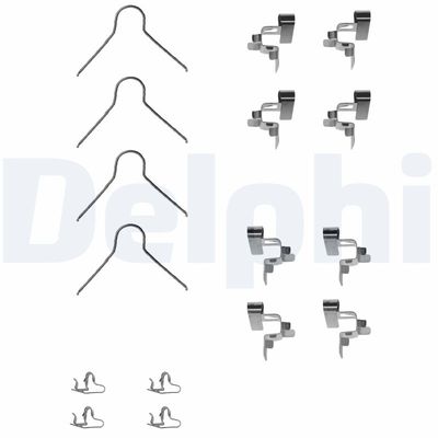 Accessory Kit, disc brake pad DELPHI LX0062