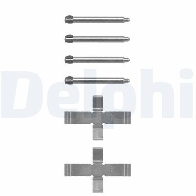 Accessory Kit, disc brake pad DELPHI LX0070