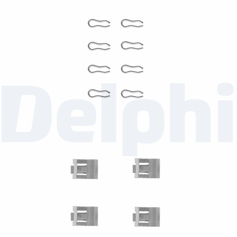 DELPHI LX0075 Accessory Kit, disc brake pad