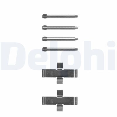 Accessory Kit, disc brake pad DELPHI LX0093
