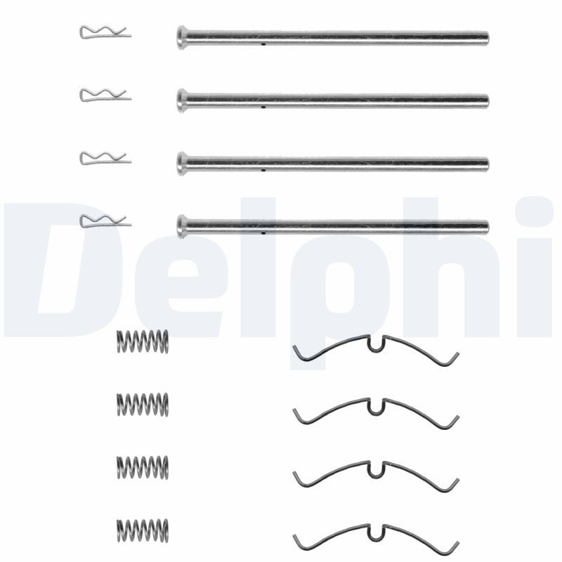 DELPHI LX0100 Accessory Kit, disc brake pad