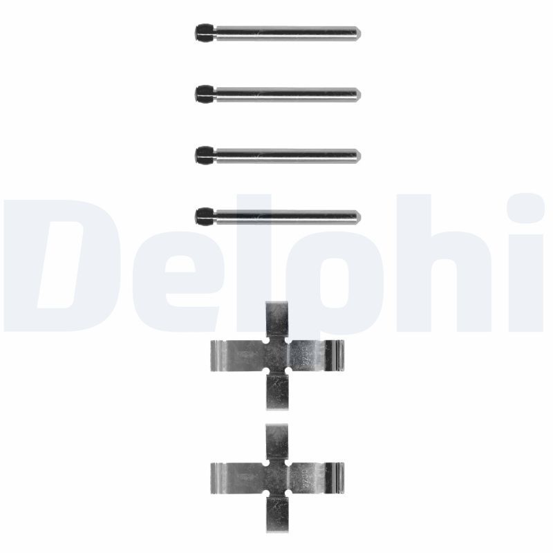 DELPHI LX0102 Accessory Kit, disc brake pad