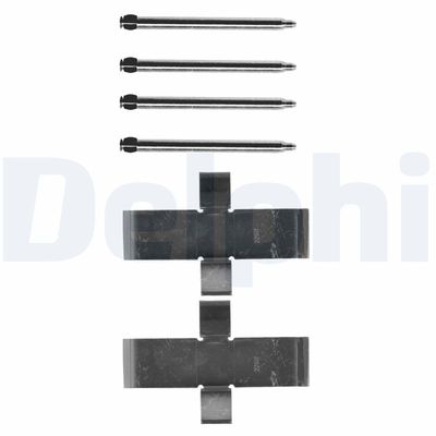 Accessory Kit, disc brake pad DELPHI LX0107