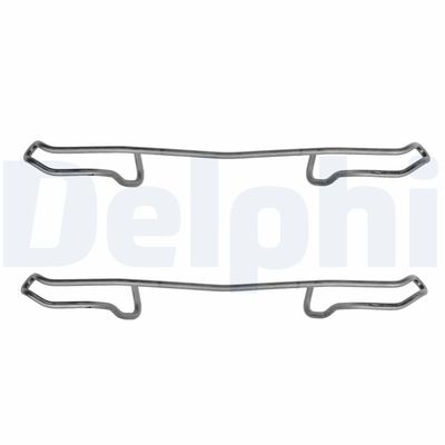 Accessory Kit, disc brake pad DELPHI LX0108