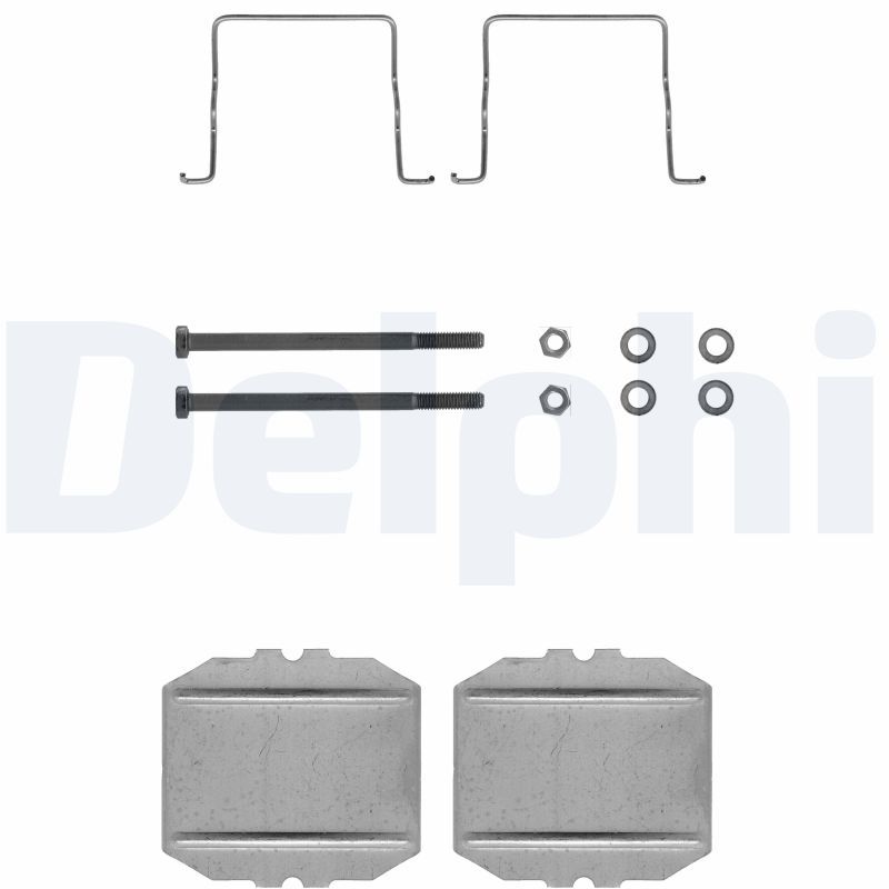 DELPHI LX0122 Accessory Kit, disc brake pad