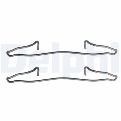 Accessory Kit, disc brake pad DELPHI LX0123