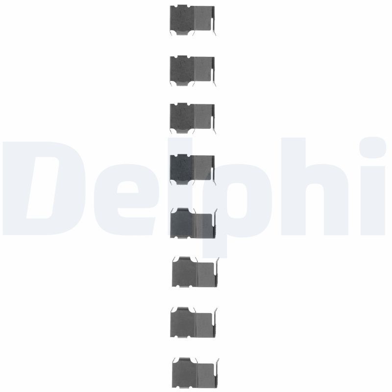 DELPHI LX0126 Accessory Kit, disc brake pad