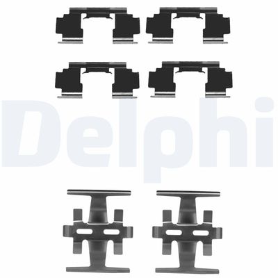 Accessory Kit, disc brake pad DELPHI LX0130