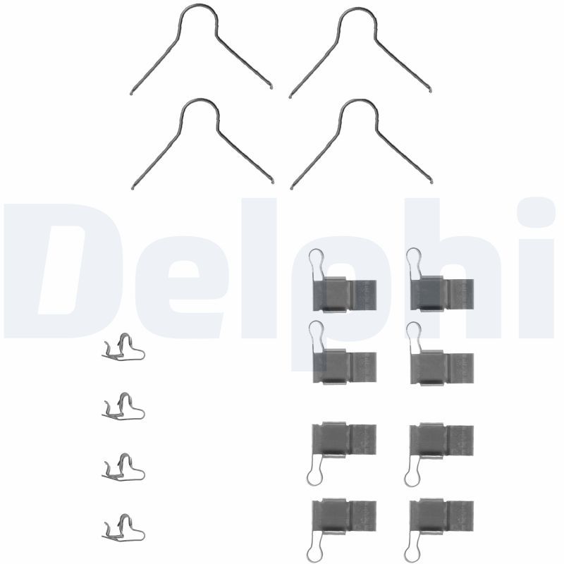 DELPHI LX0131 Accessory Kit, disc brake pad