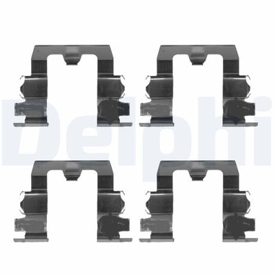 Accessory Kit, disc brake pad DELPHI LX0134