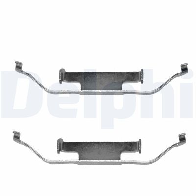 Accessory Kit, disc brake pad DELPHI LX0136