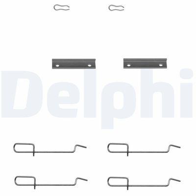 Accessory Kit, disc brake pad DELPHI LX0142