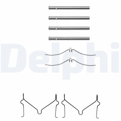 Accessory Kit, disc brake pad DELPHI LX0143