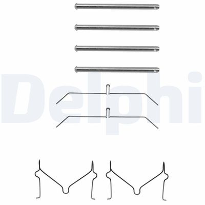 Accessory Kit, disc brake pad DELPHI LX0145