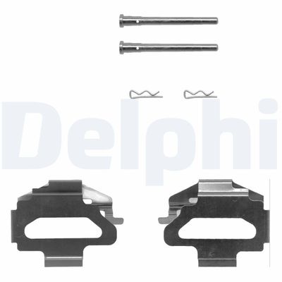 Accessory Kit, disc brake pad DELPHI LX0150