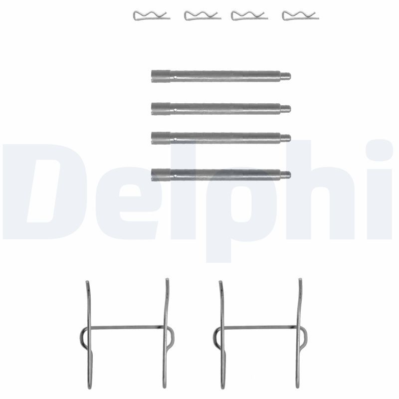 DELPHI LX0154 Accessory Kit, disc brake pad