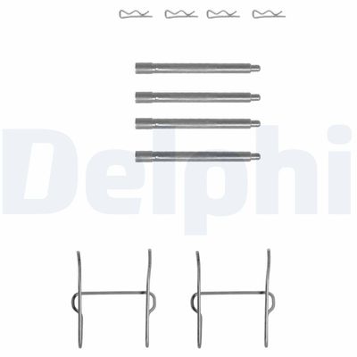 Accessory Kit, disc brake pad DELPHI LX0154