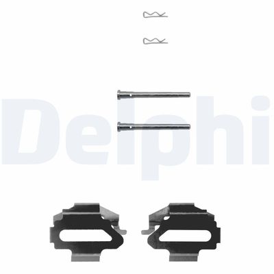 Accessory Kit, disc brake pad DELPHI LX0162