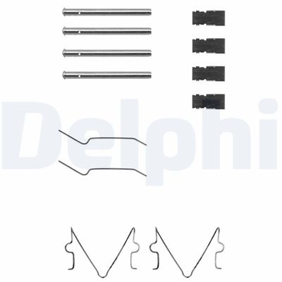 Accessory Kit, disc brake pad DELPHI LX0164