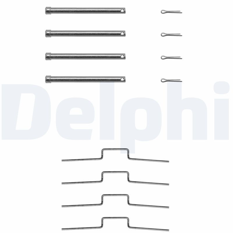 DELPHI LX0165 Accessory Kit, disc brake pad