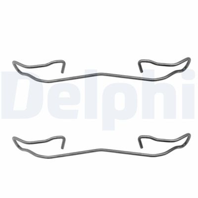 Accessory Kit, disc brake pad DELPHI LX0167